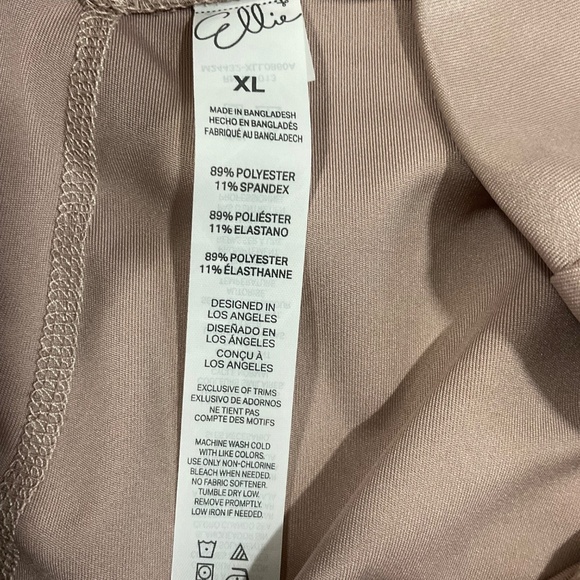 Ellie High Waist Ankle Leggings Bark Rose Gold Tone Size XL - Picture 5 of 9